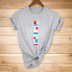 popular fashion pattern printing casual short-sleeved T-shirt NSYIC56475