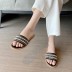 fashion tide pearl soft leather sandals NSHU56598