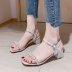 Fashion pearl summer new hollow open toe shoes  NSZSC56644