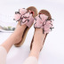 high-heeled wedges bows summer linen sandals NSBXSL56689