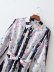 Spring Digital Shirt Long Sleeve Dress NSAM56895