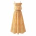 spring collection waist suspender large swing dress NSAM56904