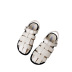 nuevas sandalias planas casuales de verano con punta gruesa NSHU57027