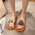 summer new beach flat-bottomed slippers NSZSC57048
