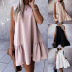 new comfortable pure color fashion vest dress NSAXE57059