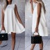 new comfortable pure color fashion vest dress NSAXE57059