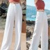 Linen Wide-Leg Thin Casual Loose & Thin Long Pants NSYF57067