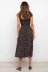 Summer Fashion Printed Thin Sling Dress  NSLIB57188