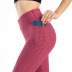 primavera y verano nuevos pantalones de yoga de burbujas de bolsillo de moda NSYIS57170