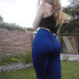 Spring/Summer new skinny jacquard bubble sexy hip high waist yoga pants  NSYIS57150