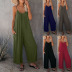 Spring and summer new solid color wide-leg pants NSYIS57105