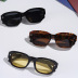 sunscreen fashion full frame round face small frame sunglasses NSXU57265