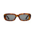 small square frame tortoiseshell retro leopard print sunglasses NSXU57280