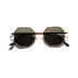 Round Retro Metal Prince Mirror Small Frame Sunglasses  NSXU57282