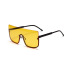 retro half-frame hip-hop sunglasses NSXU57296