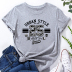 New fashion letter printing all-match round neck short-sleeved T-shirt NSAYS57354
