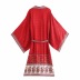 cashew positioning printing mid-length kimono jacket NSAC57384
