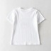 print short-sleeved summer threaded tight sexy T-shirt NSAC57469