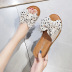 bow soft bottom comfortable slippers NSZSC57547
