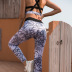 new tight-fitting pattern backless fitness sports yoga wear set NSJYF57980