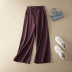 Casual Pants Loose Drape High Waist Nine-Point Trousers NSYF57918