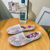 fashion floral print mesh breathable sandals NSZSC58132