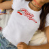 cherry print short T-shirt NSLQ58317