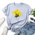 Summer printed casual short-sleeved t-shirt  NSYID58390