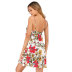 Flower Printed Backless Slip Dress NSJIM58431