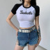 spring and summer new hit color printed slim-fit T-shirt NSLQ58615