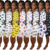 fashion deep V-neck home style printing multi-picture multi-color jumpsuit NSSJW58883
