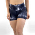 tie-dye high waist hip sports yoga shorts  NSFM59033