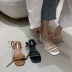 summer new thick-heeled fashion low-heeled beach Roman shoes NSHU59080