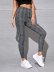 fashion cross line trousers NSCAI59166