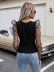 fashion chiffon dot long sleeve tops NSCAI59164