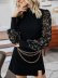 fashion chiffon floral long sleeve tops NSCAI59162
