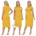 Plus Size Long Slim Evening Dress NSOY59411