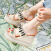 twine color diamond wedge sandals NSSO59575