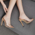 transparencies pointed stilettos sandals NSSO59579