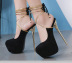 sexy suede lace-up shoes NSSO59586