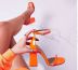 candy color thick high-heel sandals NSSO59599