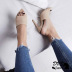 fashion open pointed toe heeled sandals NSSO59600