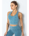 new sports bra seamless washable printed tights fitness set NSLUT59711