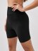 new black short pure color fashion shorts NSCAI59690