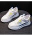 Thick-soled white new summer thin hollow mesh breathable sports shoes NSTZY54761