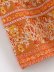 wholesale Bohemian cotton printed lace stitching elastic waist skirt NSAM54580