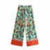wholesale Spring Festival printing drape straight leg pants  NSAM54608