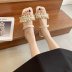 outer wear summer fashion new flat bottom sandals NSPE54650