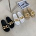 summer wear new fashion metal chain sandals NSHU54683