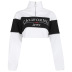 high-neck zipper anagram printing color-blocking sweatshirt NSMEI54868